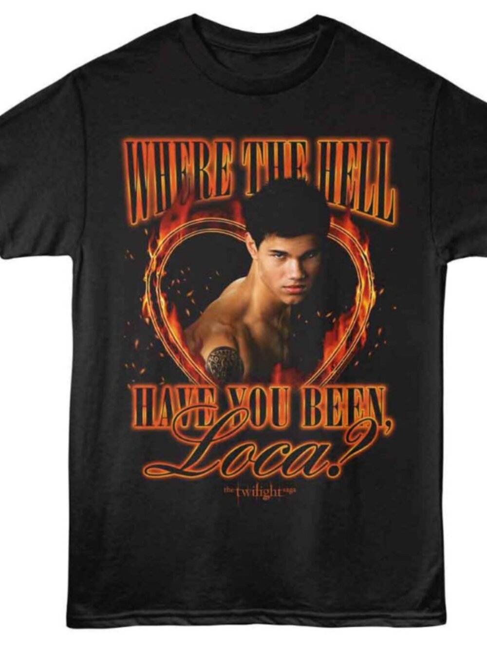 NEW - Twilight Flames Jacob T-Shirt - XL
